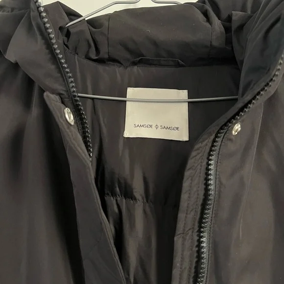 SAMSOE SAMSOE black puffer jacket - Picture 4 of 6